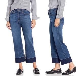 AG Adriano Goldschmied The Etta High Waisted Leg Crop Jeans Sz 29R